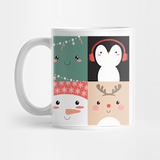 Kawaii Christmas Mug